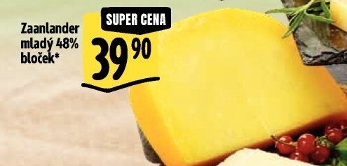 Sýr Zaanlander mladý 48 %