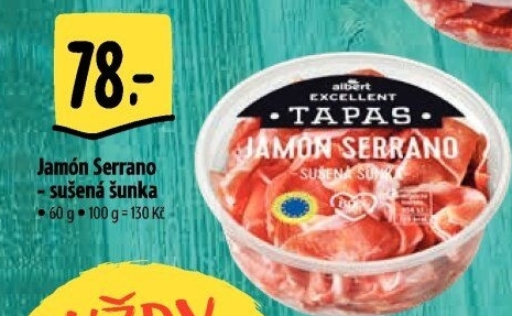 Tapas Jamón Serrano Albert Excellent