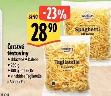 Těstoviny chlazené World'