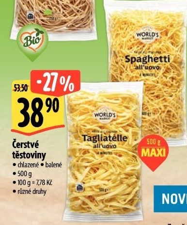 Těstoviny chlazené World'