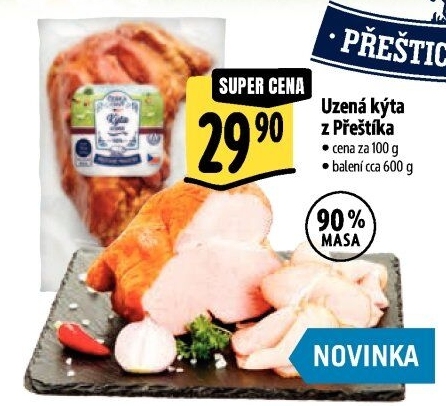 Uzená kýta z Přeštíka Česká chuť