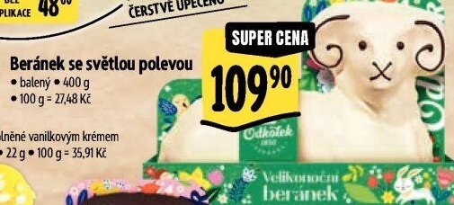 Velikonoční beránek Odkolek