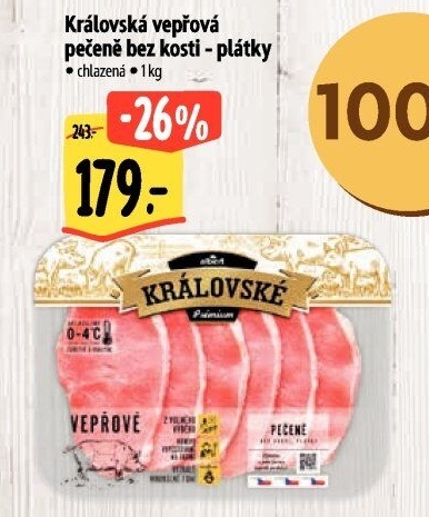 Vepřová pečeně bez kosti Královská Albert