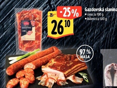 Gazdovská slanina Premium Albertovo uzenářství