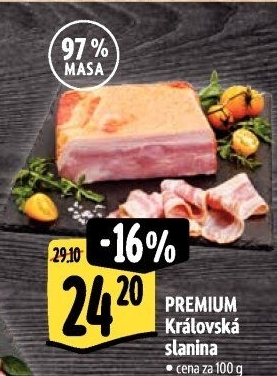 Královská slanina Premium Albertovo uzenářství
