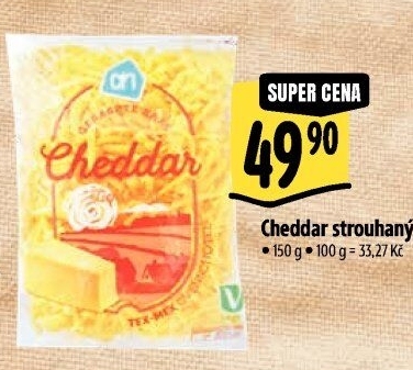 Sýr Cheddar strouhaný Albert Heijn