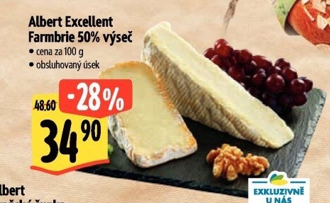 Sýr Farmbrie 50% Albert Excellent