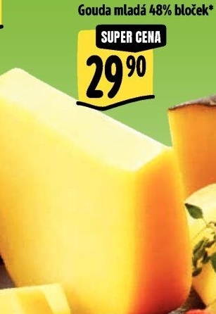 Sýr Gouda mladá 48%