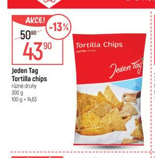 Jeden Tag Tortilla chips
