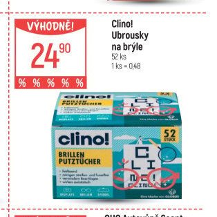 Clino! Ubrousky na brýle