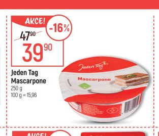 Jeden Tag Mascarpone