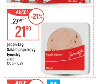 Jeden Tag Salám paprikový lyonský