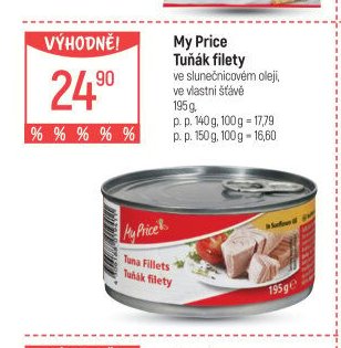 My Price Tuňák filety