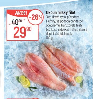 Okoun nilský filet