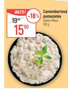Camembertová pomazánka Gastro Menu