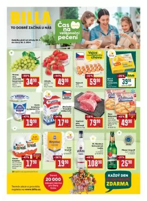 akční leták BILLA 20.3.2024-26.3.2024