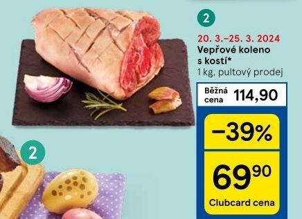 Koleno vepřové s kostí