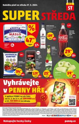 akční leták Penny Market 21.3.2024-27.3.2024