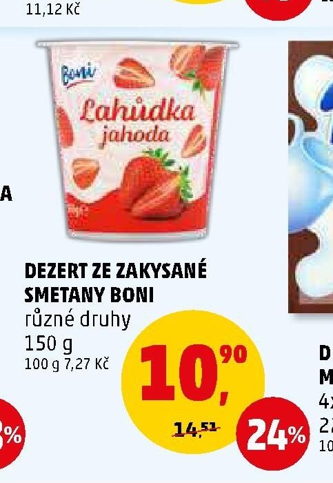 DEZERT ZE ZAKYSANÉ SMETANY BONI