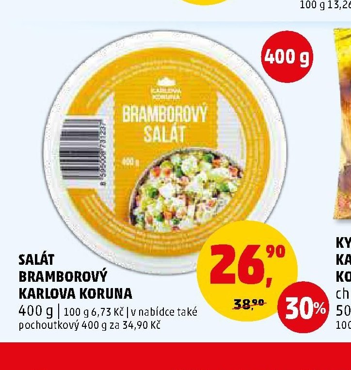 SALÁT BRAMBOROVÝ KARLOVA KORUNA