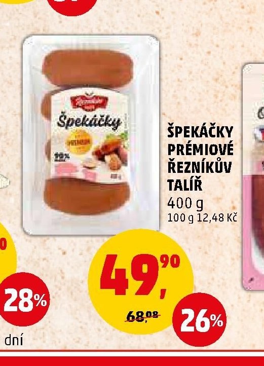 ŠPEKÁČKY PRÉMIOVÉ ŘEZNÍKŮV TALÍŘ