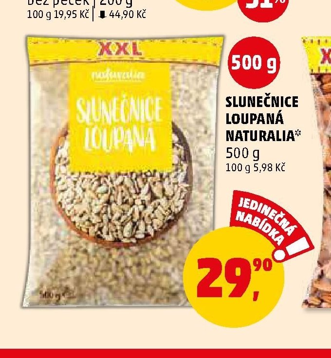 SLUNEČNICE LOUPANÁ NATURALIA