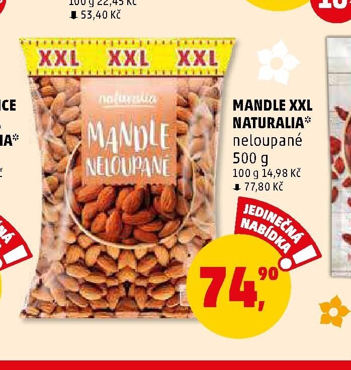 MANDLE XXL NATURALIA