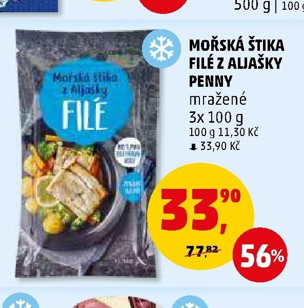 MOŘSKÁ ŠTIKA FILÉ Z ALJAŠKY PENNY