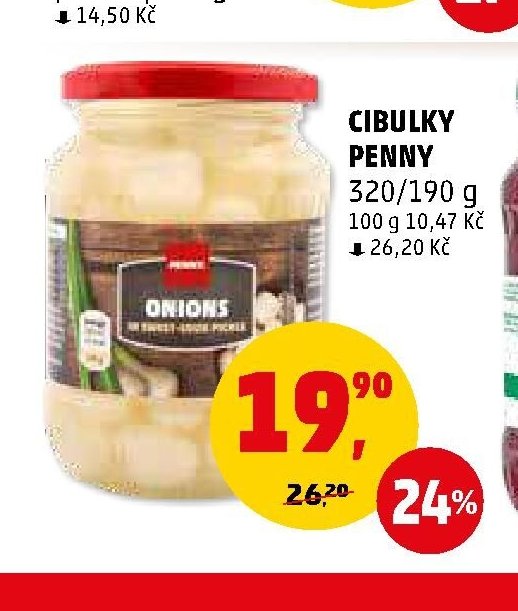 CIBULKY PENNY 320/190 g