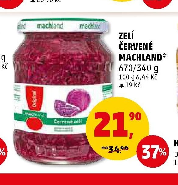 ZELÍ ČERVENÉ MACHLAND 670/340 g