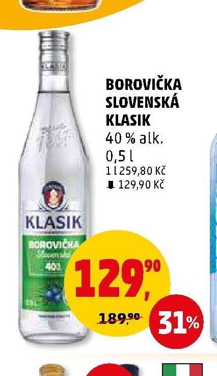 Borovička Slovenská Klasik