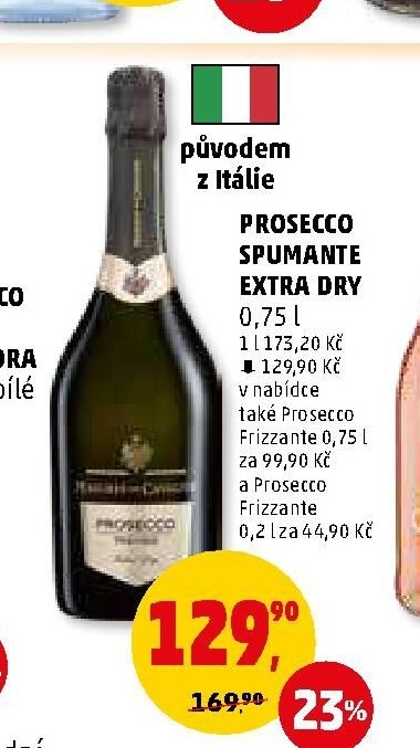 Prosecco Spumante Extra Dry