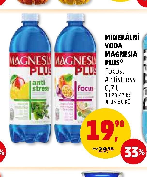 Minerální voda Magnesia Plus