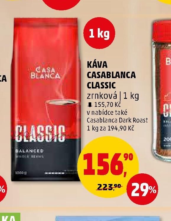 Káva Casablanca Classic zrnková 1 kg