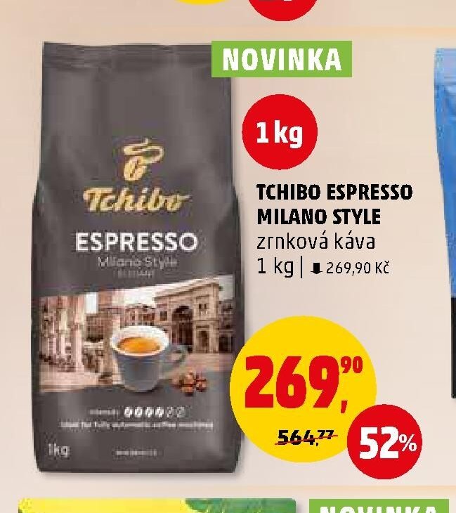 Tchibo Espresso Milano Style zrnková káva 1 kg