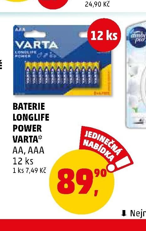 BATERIE LONGLIFE POWER VARTA