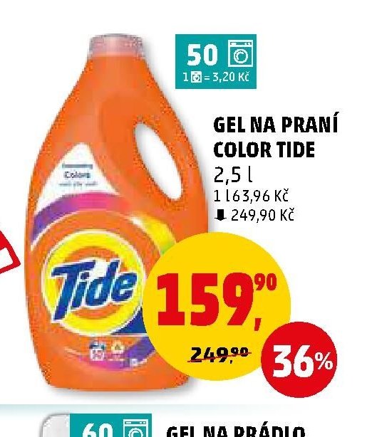 Gel na praní Color Tide 2,5 l
