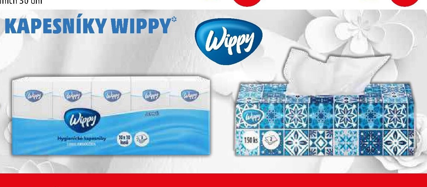 Sleva na kapesníky Wippy