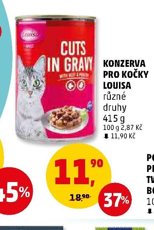KONZERVA PRO KOČKY LOUISA