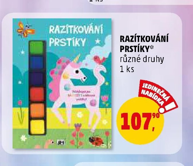 Razítkování prstíky