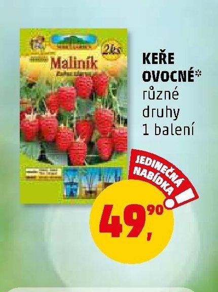 KEŘE OVOCNÉ