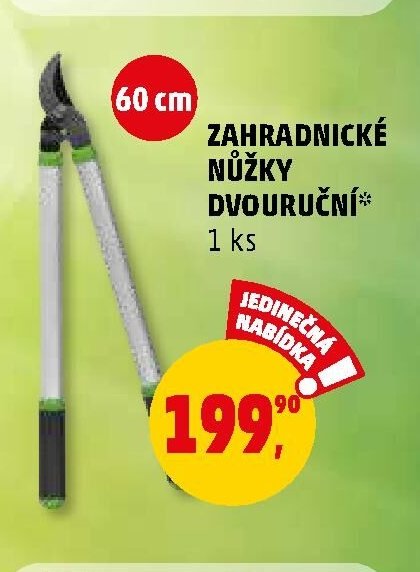 ZAHRADNICKÉ NŮŽKY DVOURUČNÍ