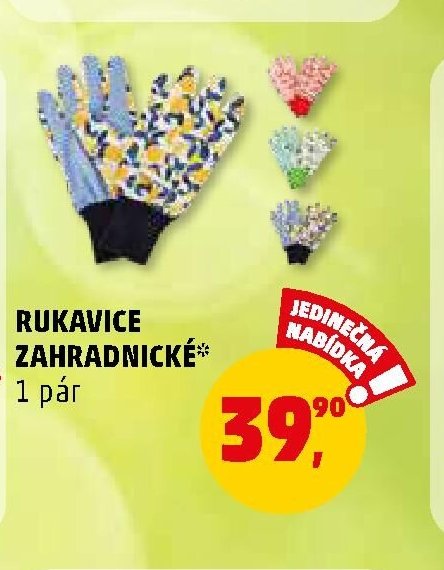 RUKAVICE ZAHRADNICKÉ