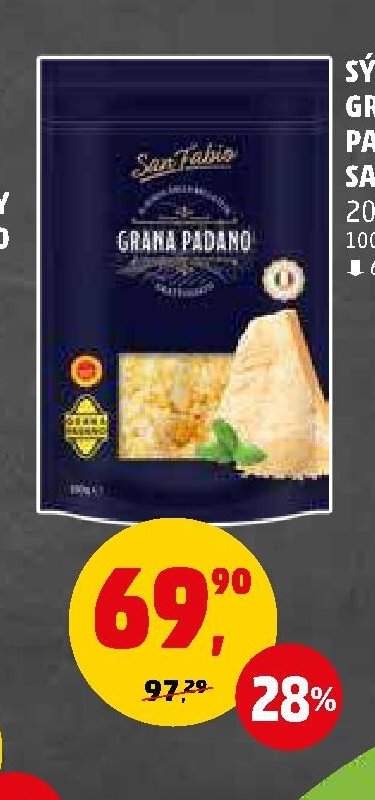Sýr Grana Padano San Fabio