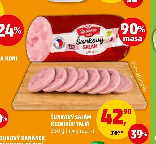 Šunkový salám Řezníkův talíř