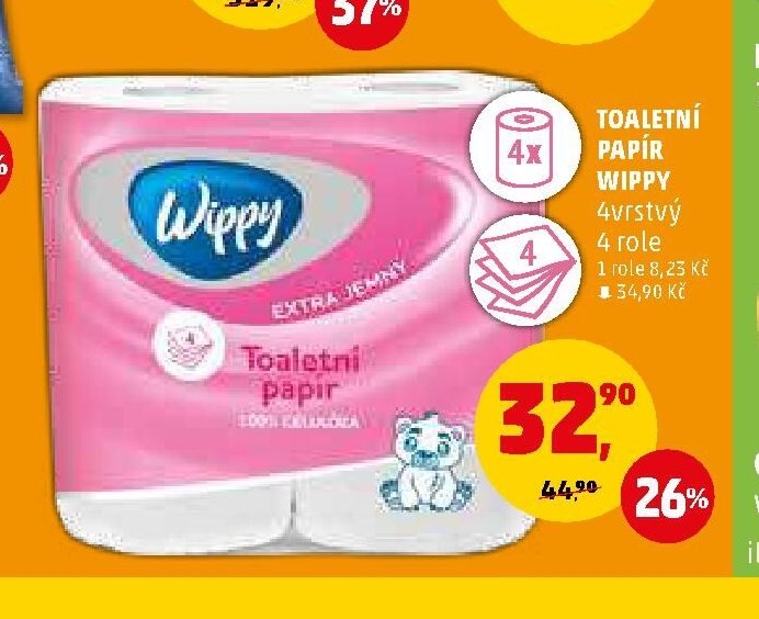 Toaletní papír Wippy