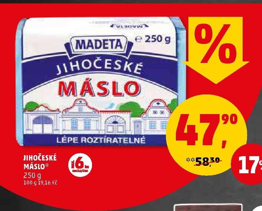 JIHOČESKÉ MÁSLO 250 g