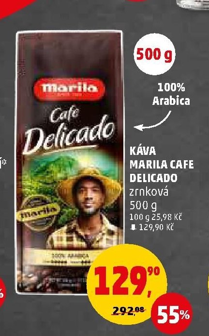 KÁVA MARILA CAFE DELICADO