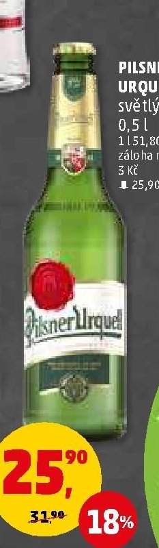 PILSNER URQUELL světlý ležák