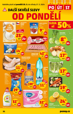 akční leták Penny Market 21.3.2024-27.3.2024